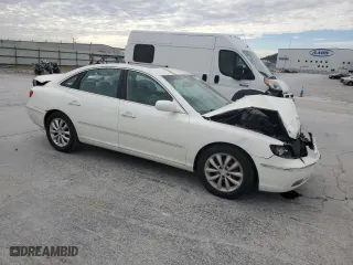 2006 Hyundai Azera SE with VIN KMHFC46F26A046383, listed as a Copart auction lot 47971535 with 306,323 mi miles and Salvage Title. Bid and sale history available at carsss.com. Image 4.