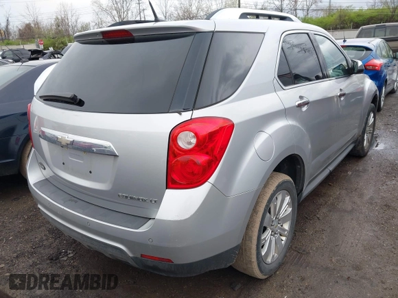 2010 Chevrolet Equinox LT w/2LT with VIN 2CNALPEW5A6411996, listed as a IAAI auction lot 41957512 with 136,881 mi miles. Bid and sale history available at carsss.com. Image 4.