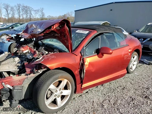 2009 Mitsubishi Eclipse GS with VIN 4A3AL25F69E009559, listed as a Copart auction lot 49976935 with 0 mi miles and Salvage Title. Bid and sale history available at carsss.com. Image 11.