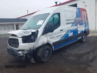2019 Ford Transit with VIN 1FTYR2CM8KKA85504, listed as a IAAI auction lot 42236458 with Not Provided miles and . Bid and sale history available at DreamBid. Image 17.