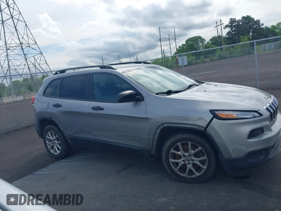 2016 Jeep Cherokee Sport with VIN 1C4PJLAB0GW207556, listed as a IAAI auction lot 42070738 with 218,142 mi miles and . Bid and sale history available at DreamBid. Image 13.