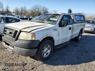 2006 Ford F-150 XL with VIN 1FTRF12W46KC47578, listed as a Copart auction lot 47801915 with 433,823 mi miles and Salvage title. Bid and sale history available at DreamBid. Image 1.