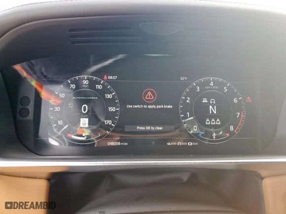 2018 Land Rover Range Rover Sport Autobiography with VIN SALWV2RE5JA189349, listed as a Copart auction lot 47091935 with 48,056 mi miles and Clean Title. Bid and sale history available at carsss.com. Image 9.