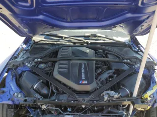 2021 BMW M4 Competition with VIN WBS33AZ03MCG77153, listed as a Copart auction lot 49113644 with 21,147 mi miles and Salvage Title. Bid and sale history available at carsss.com. Image 11.