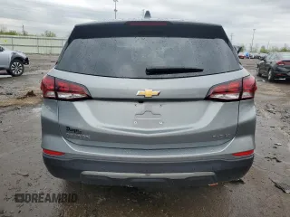 2023 Chevrolet Equinox LT with VIN 3GNAXTEGXPL131545, listed as a Copart auction lot 55951845 with 13,413 mi miles and Salvage title. Bid and sale history available at DreamBid. Image 6.