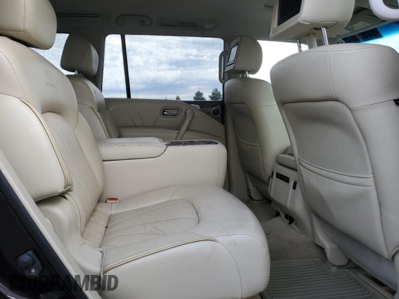 2011 Infiniti QX56 7-passenger with VIN JN8AZ2NE0B9004627, listed as a Copart auction lot 57355615 with 242,036 mi miles and Clean title. Bid and sale history available at DreamBid. Image 11.