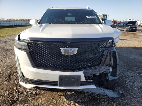 2021 Cadillac Escalade Sport Platinum with VIN 1GYS4GKL6MR370927, listed as a Copart auction lot 47528805 with 82,053 mi miles and Salvage Title. Bid and sale history available at carsss.com. Image 5.