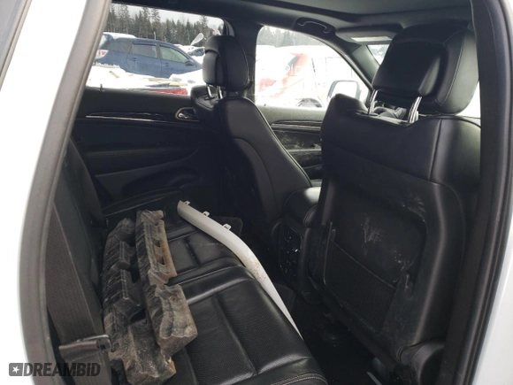 2014 Jeep Grand Cherokee Overland with VIN 1C4RJFCM9EC367863, listed as a Copart auction lot 43227105 with 221,273 mi miles and Salvage Title. Bid and sale history available at carsss.com. Image 11.