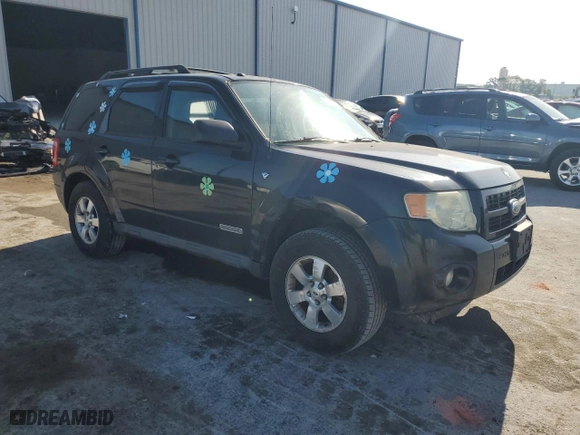 2008 Ford Escape Limited with VIN 1FMCU04128KC99815, listed as a Copart auction lot 52730005 with 244,342 mi miles and Salvage Title. Bid and sale history available at carsss.com. Image 4.