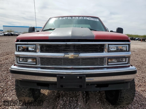 1997 Chevrolet Silverado 1500 with VIN 2GCEK19RXV1278018, listed as a Copart auction lot 49117675 with 218,026 mi miles and Salvage Title. Bid and sale history available at DreamBid. Image 5.