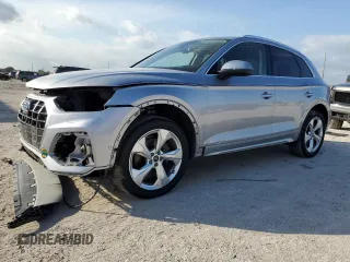2021 Audi Q5 Prestige with VIN WA1CAAFY1M2007556, listed as a Copart auction lot 87270094 with 51,786 mi miles and Non Repairable. Bid and sale history available at carsss.com. Image 1.