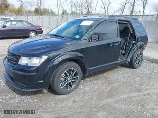 2018 Dodge Journey SE with VIN 3C4PDCAB1JT515436, listed as a IAAI auction lot 41704369 with 53,408 mi miles. Bid and sale history available at carsss.com. Image 21.