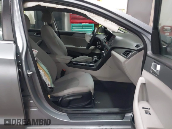 2017 Hyundai Sonata 2.4L with VIN 5NPE24AF8HH476411, listed as a IAAI auction lot 41421224 with 115,113 mi miles and . Bid and sale history available at DreamBid. Image 5.