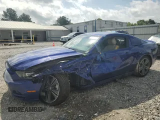 2013 Ford Mustang V6 with VIN 1ZVBP8AM4D5258368, listed as a Copart auction lot 54780975 with 130,529 mi miles and Salvage title. Bid and sale history available at DreamBid. Image 1.