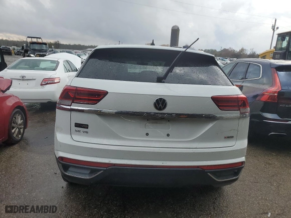 2021 Volkswagen Atlas Cross Sport 3.6L V6 SE w/Technology with VIN 1V2KE2CA5MC234552, listed as a Copart auction lot 83522974 with 60,349 mi miles and Salvage Title. Bid and sale history available at carsss.com. Image 6.