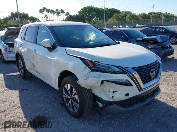 2023 Nissan Rogue SV z VIN JN8BT3BA3PW437865, wystawiony jako IAAI lot #41834250 z przebiegiem 8 725 mil mil oraz . Historia ofert i sprzedaży dostępna na DreamBid. Obrazek 6.