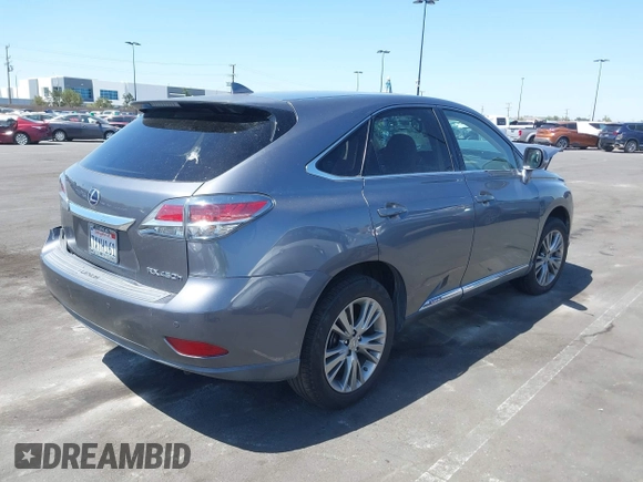 2014 Lexus RX 450h with VIN JTJZB1BA0E2413526, listed as a IAAI auction lot 42262130 with Not provided miles and . Bid and sale history available at DreamBid. Image 4.
