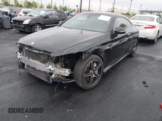 2017 Mercedes-Benz C 43 AMG with VIN WDDWJ6EB1HF501160, listed as a IAAI auction lot 42185283 with 36,450 mi miles and . Bid and sale history available at carsss.com. Image 2.