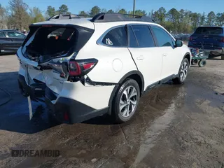 2021 Subaru Outback Limited XT with VIN 4S4BTGNDXM3186330, listed as a IAAI auction lot 41968103 with 57,095 mi miles and . Bid and sale history available at DreamBid. Image 4.