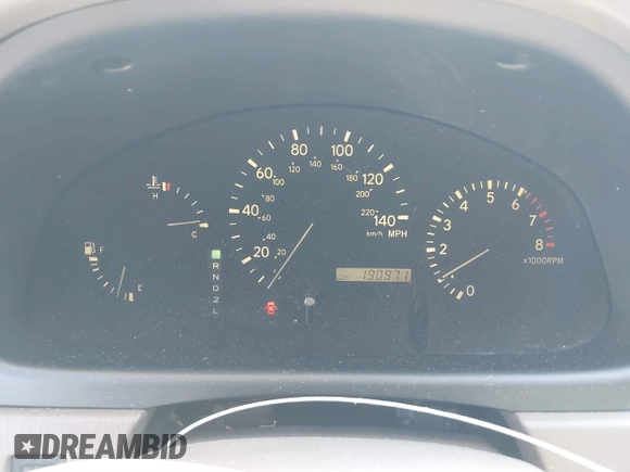 2003 Lexus RX 300 with VIN JTJGF10UX30160491, listed as a IAAI auction lot 39899253 with 190,971 mi miles and . Bid and sale history available at DreamBid. Image 7.