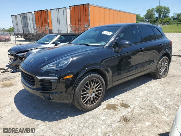2018 Porsche Cayenne with VIN WP1AA2A23JKA05856, listed as a Copart auction lot 57251094 with 80,724 mi miles and Salvage Title. Bid and sale history available at carsss.com. Image 1.