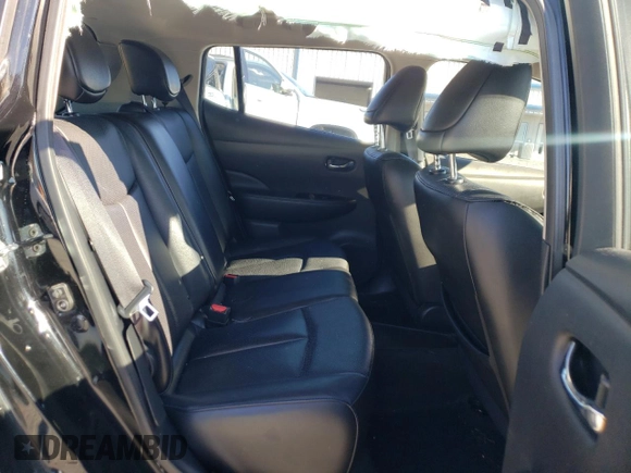 2015 Nissan LEAF SV with VIN 1N4AZ0CP5FC321046, listed as a Copart auction lot 72875012 with 56,265 mi miles. Bid and sale history available at carsss.com. Image 10.