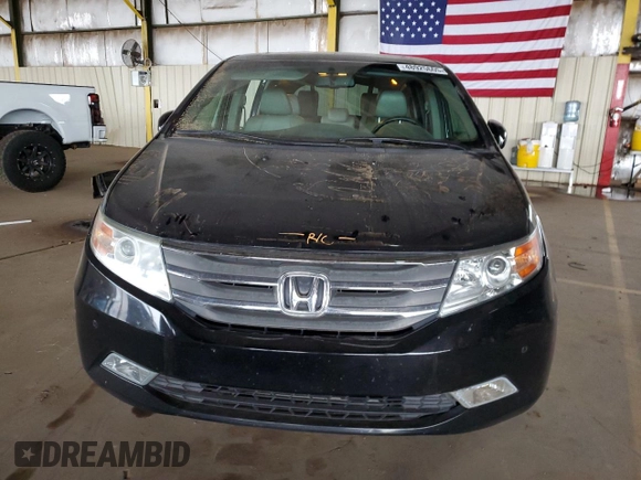 2012 Honda Odyssey Touring with VIN 5FNRL5H94CB026539, listed as a Copart auction lot 48925605 with 88,381 mi miles and Salvage Title. Bid and sale history available at DreamBid. Image 5.