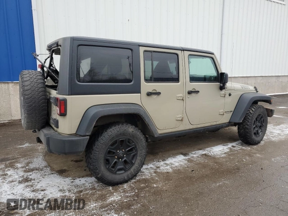 2018 Jeep Wrangler JK Unlimited Sport with VIN 1C4BJWDG8JL803235, listed as a Copart auction lot 87883525 with 275,489 mi miles and Salvage Title. Bid and sale history available at carsss.com. Image 3.