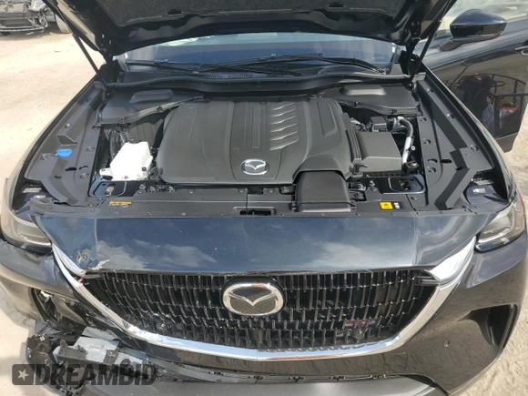 2025 Mazda CX-90 Preferred with VIN JM3KKBHDXS1217792, listed as a Copart auction lot 45724915 with 154 mi miles and Clean title. Bid and sale history available at DreamBid. Image 12.