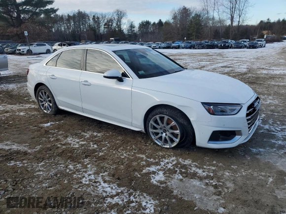 2022 Audi A4 Premium z VIN WAUABAF4XNN013103, wystawiony jako Copart lot #41341765 z przebiegiem 38 835 mil mil oraz Szkoda całkowita • Salvage title. Historia ofert i sprzedaży dostępna na DreamBid. Obrazek 4.