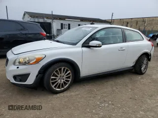 2011 Volvo C30 with VIN YV1672MK5B2200001, listed as a Copart auction lot 45993595 with 175,065 mi miles and Salvage Title. Bid and sale history available at carsss.com. Image 1.