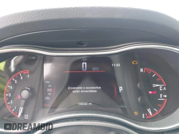 2016 Dodge Durango Limited with VIN 1C4RDJDGXGC387223, listed as a IAAI auction lot 42046793 with 156,032 mi miles and . Bid and sale history available at DreamBid. Image 7.