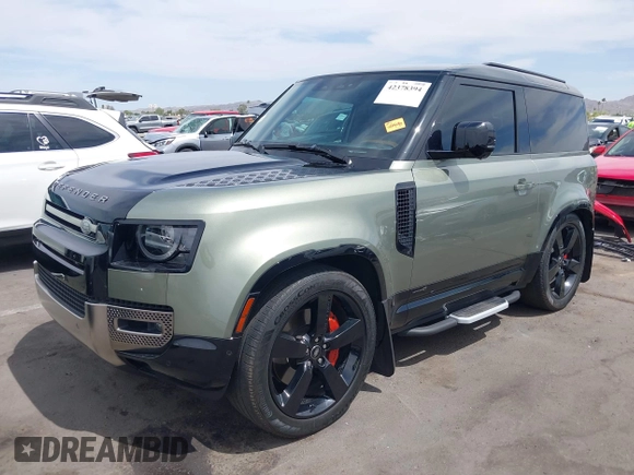 2021 Land Rover Defender with VIN SALEX6RU9M2052319, listed as a IAAI auction lot 42378394 with 30,822 mi miles and . Bid and sale history available at DreamBid. Image 17.