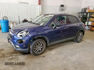 2016 FIAT 500X Trekking with VIN ZFBCFXCT9GP365744, listed as a Copart auction lot 59110835 with 137,674 mi miles and Salvage title. Bid and sale history available at DreamBid. Image 1.