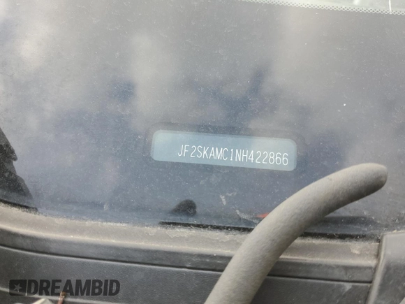 2022 Subaru Forester Wilderness with VIN JF2SKAMC1NH422866, listed as a Copart auction lot 53072395 with 38,330 mi miles and Salvage title. Bid and sale history available at DreamBid. Image 14.