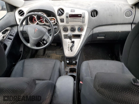 2010 Pontiac Vibe w/1SA with VIN 5Y2SP6E88AZ416882, listed as a Copart auction lot 81860554 with 133,635 mi miles and Salvage Title. Bid and sale history available at carsss.com. Image 8.