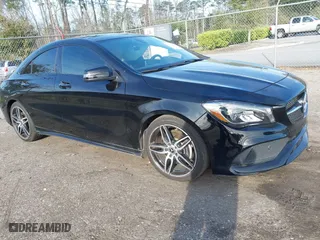 2019 Mercedes-Benz CLA with VIN WDDSJ4EB0KN735810, listed as a IAAI auction lot 41727873 with 26,516 mi miles. Bid and sale history available at carsss.com. Image 1.