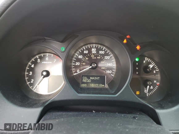 2009 Lexus GS 350 with VIN JTHCE96S490022753, listed as a Copart auction lot 44625155 with 161,718 mi miles and Salvage Title. Bid and sale history available at carsss.com. Image 9.