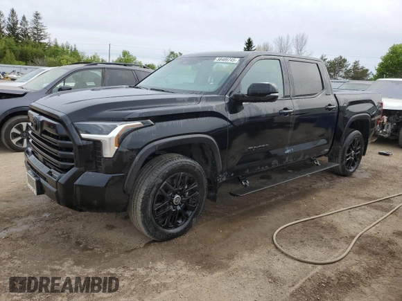 2024 Toyota Tundra Limited with VIN 5TFWA5DBXRX136303, listed as a Copart auction lot 58489745 with 24,206 mi miles and Clean title. Bid and sale history available at DreamBid. Image 1.