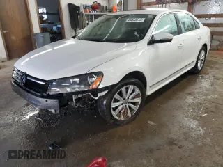 2013 Volkswagen Passat SEL Premium with VIN 1VWCH7A38DC047575, listed as a Copart auction lot 44623015 with 159,370 mi miles and Salvage Title. Bid and sale history available at carsss.com. Image 1.