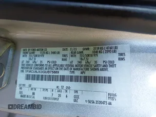 2016 Ford Escape Titanium с VIN 1FMCU9JX3GUB75889, выставлен на аукционе IAAI как лот 42188565 с пробегом 121 638 миль миль и . История ставок и продаж доступна на DreamBid. Изображение 9.