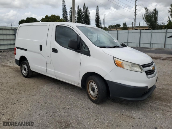 2017 Chevrolet City Express Cargo Van LS with VIN 3N63M0YNXHK692500, listed as a Copart auction lot 77984454 with 73,698 mi miles and Salvage Title. Bid and sale history available at carsss.com. Image 4.