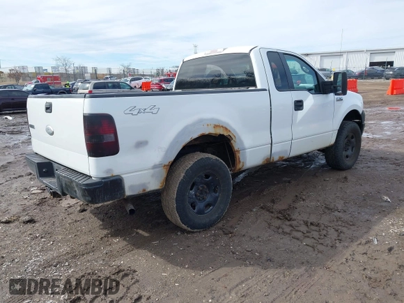 2007 Ford F-150 XL with VIN 1FTRF14W67NA68844, listed as a IAAI auction lot 41696844 with 151,352 mi miles and . Bid and sale history available at DreamBid. Image 4.