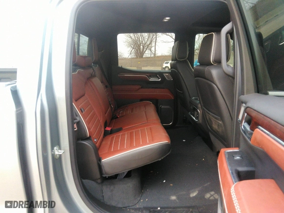 2023 GMC Sierra 1500 Denali Ultimate with VIN 1GTUUHEL2PZ270179, listed as a IAAI auction lot 41263065 with 23,712 mi miles. Bid and sale history available at carsss.com. Image 8.