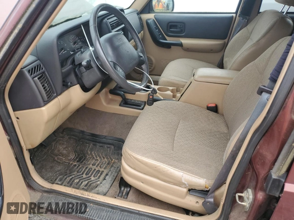 2000 Jeep Cherokee Classic с VIN 1J4FF58S6YL157757, выставлен на аукционе Copart как лот 58398025 с пробегом 212 432 миль миль и Чистый • Clean title. История ставок и продаж доступна на DreamBid. Изображение 7.