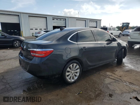 2015 Buick Verano with VIN 1G4PP5SK1F4209847, listed as a Copart auction lot 58550065 with 53,626 mi miles and Salvage title. Bid and sale history available at DreamBid. Image 3.