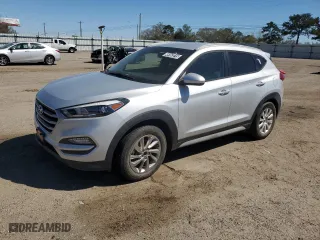 2018 Hyundai Tucson SEL with VIN KM8J3CA41JU771474, listed as a Copart auction lot 49163215 with 104,116 mi miles and Clean Title. Bid and sale history available at carsss.com. Image 1.