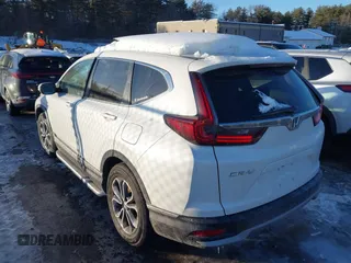 2021 Honda CR-V EX-L with VIN 2HKRW2H83MH634505, listed as a IAAI auction lot 41530499 with 76,000 mi miles and . Bid and sale history available at DreamBid. Image 3.