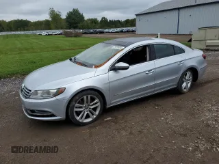 2013 Volkswagen CC Lux with VIN WVWRP7AN3DE510860, listed as a Copart auction lot 73720834 with 54,166 mi miles and Salvage Title. Bid and sale history available at carsss.com. Image 1.
