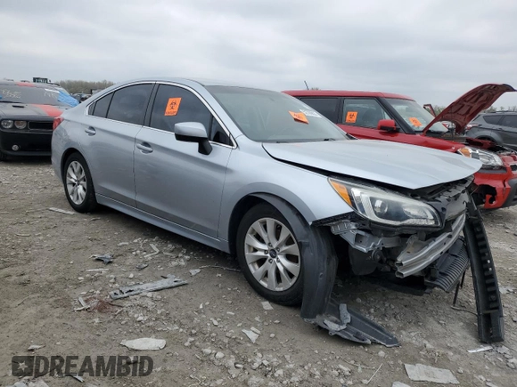 2016 Subaru Legacy Premium с VIN 4S3BNAC67G3038544, выставлен на аукционе Copart как лот 52799805 с пробегом Не указан миль и Списание • Salvage title. История ставок и продаж доступна на DreamBid. Изображение 4.